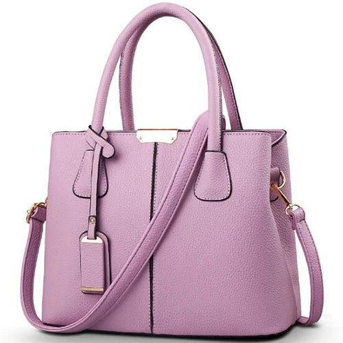 Women PU Leather Handbags Ladies Large Tote Bag Female Square ,