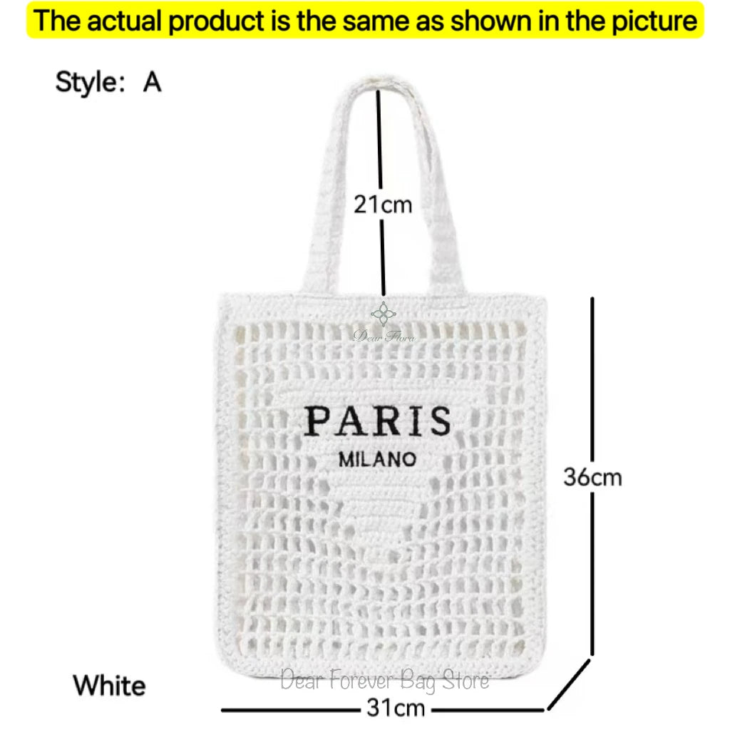 Women's Summer Beach Straw Style,