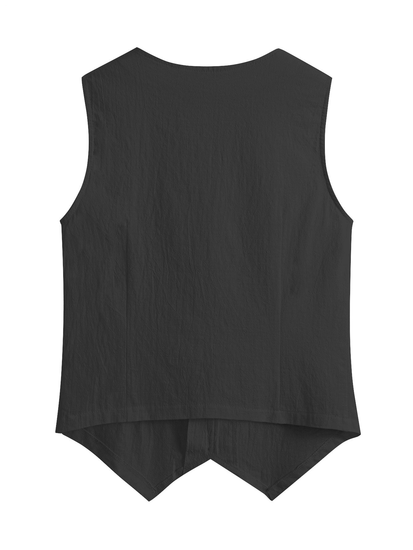 Women's Middle Eastern-Inspired V-Neck Sleeveless Cardigan -