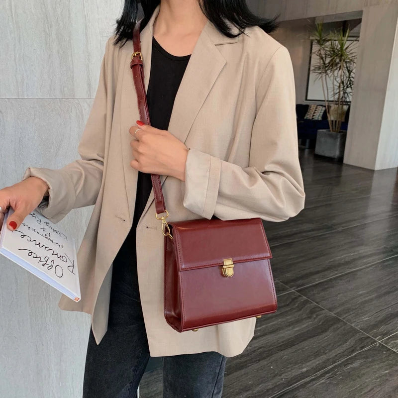 Pure Color Women's Shoulder Bag 2022