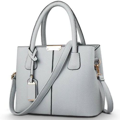 Women PU Leather Handbags Ladies Large Tote Bag Female Square ,
