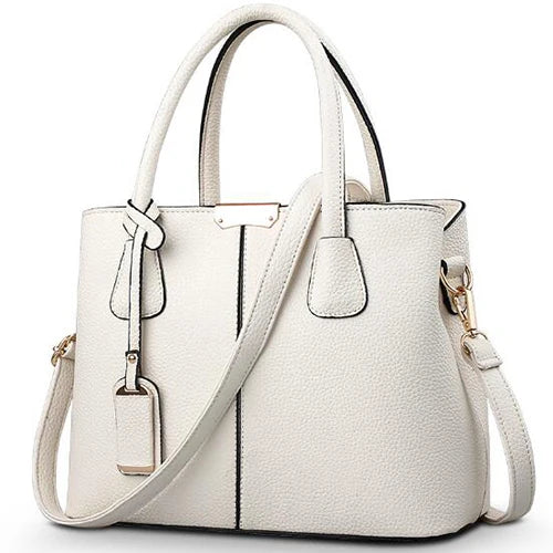 Women PU Leather Handbags Ladies Large Tote Bag Female Square ,