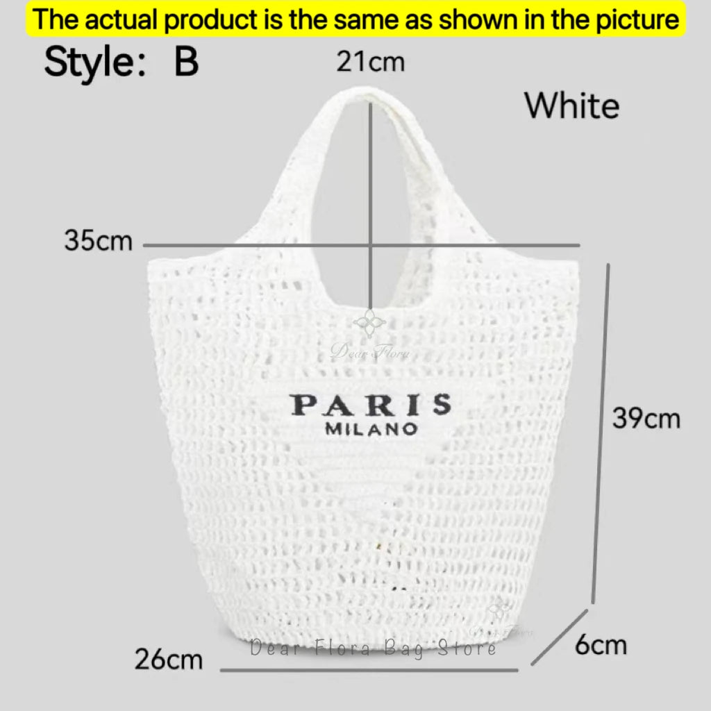 Women's Summer Beach Straw Style,
