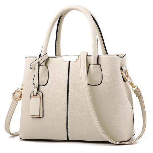Women PU Leather Handbags Ladies Large Tote Bag Female Square ,