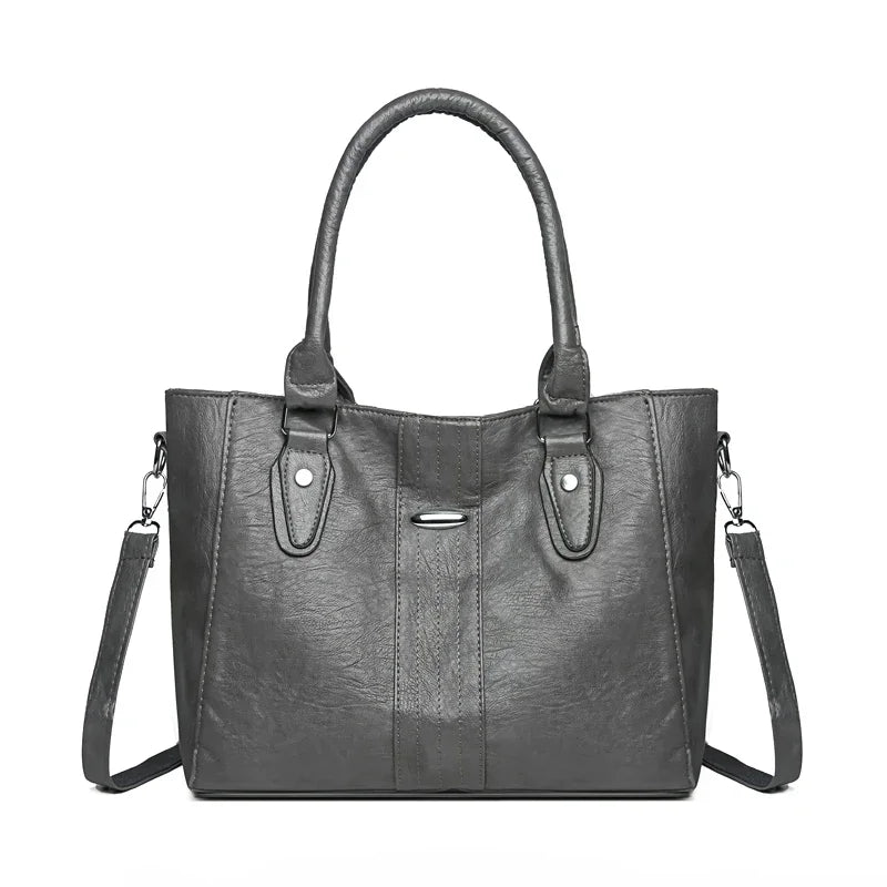 New Soft Leather Handbag For Women Vintage Shoulde,