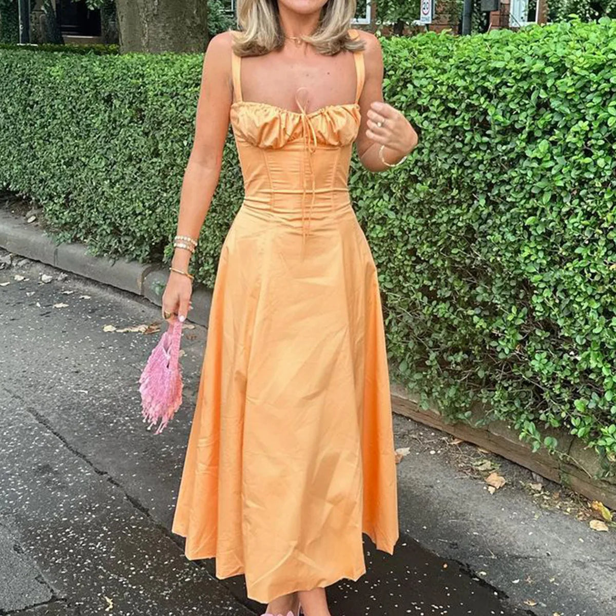 Women's Summer Floral Print Dresses Sweet 2023.