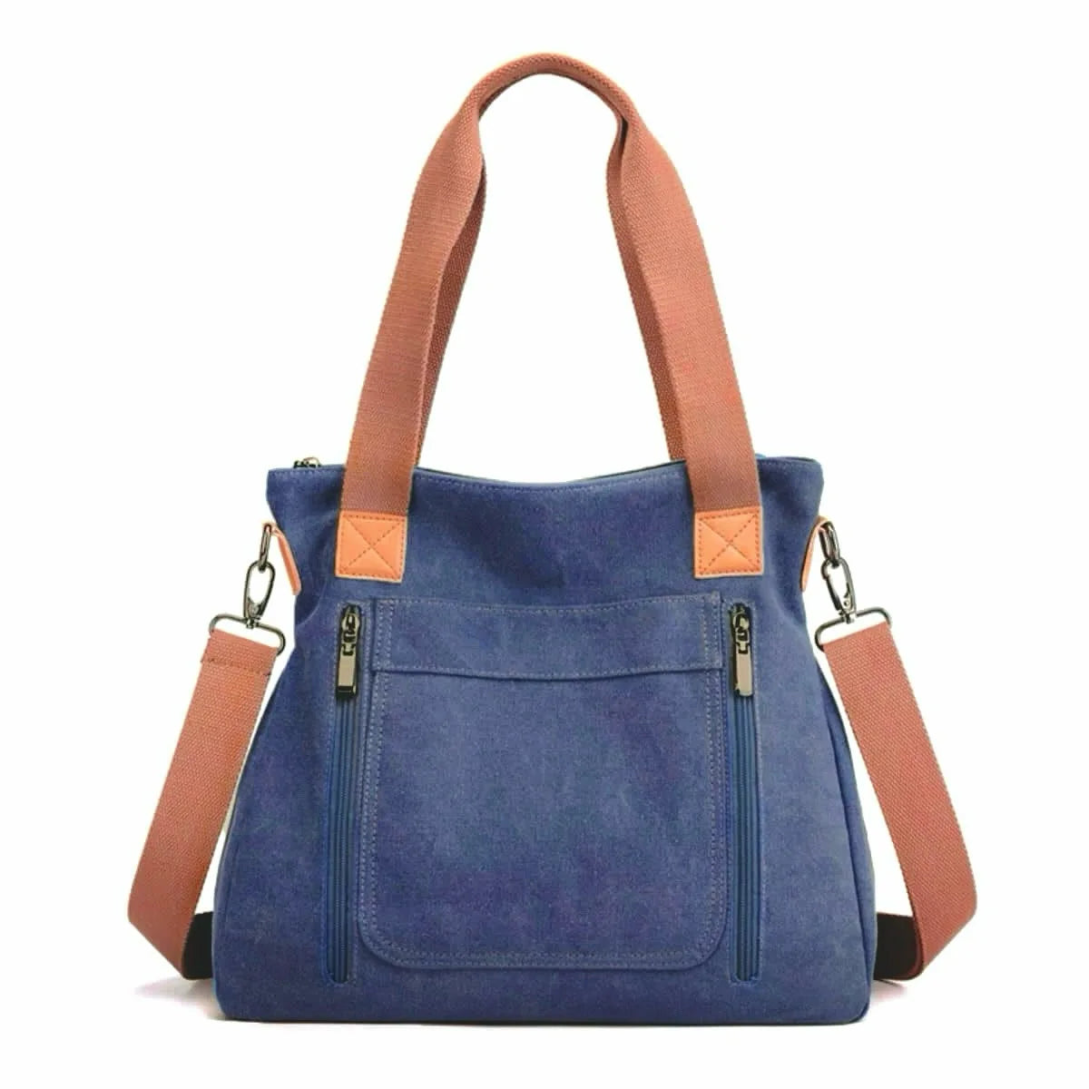 Women's Versatile Handbag Large Capacity Canvas Casual Shoulder Crossbody Bag