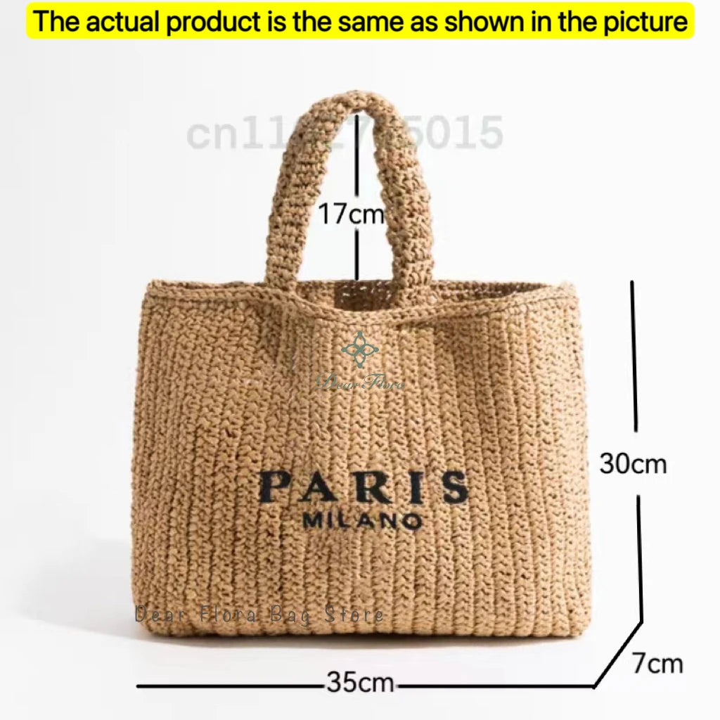 Women's Summer Beach Straw Style,