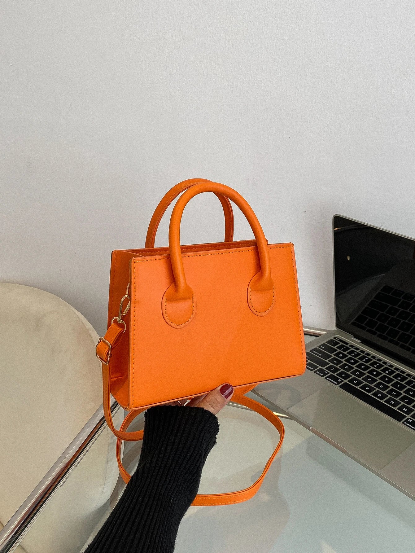 PU Leather Casual Crossbody Bags for Women Ladies ,