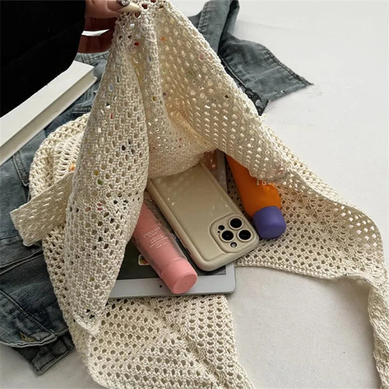 Summer Commuting Woven Bag for Women Single ,