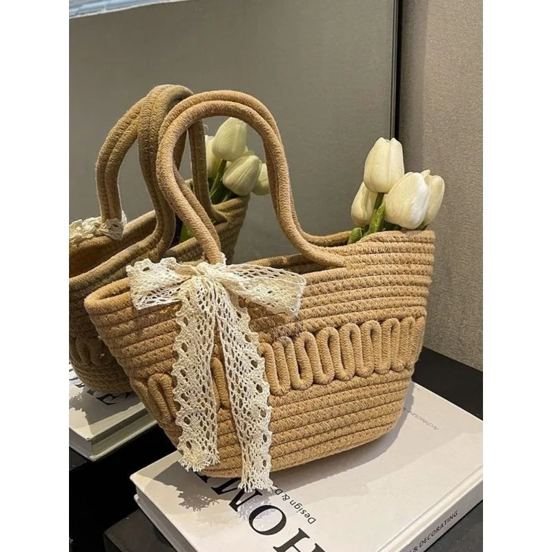 summer holiday bucket Tote bag Women's denim shipping handbag ,